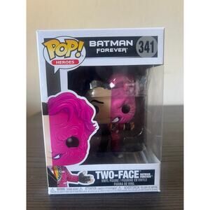 VAULTED Two-Face Batman Forever Funko Pop #341 DC Comics Tommy Lee Jones Heroes